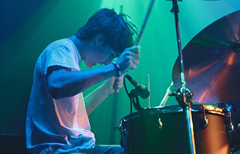 Drummer in the band